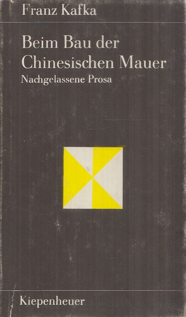 Franz Kafka - Beim Bau der Chinesischen Mauer [antikvár]