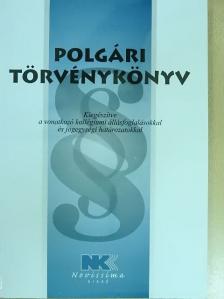 Polgári törvénykönyv [antikvár]
