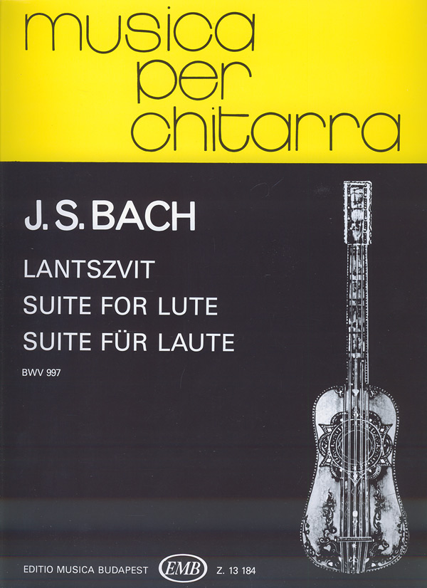 J. S. Bach - LANTSZVIT BWV 997, GITÁR ÁTIRAT (TOKOS ZOLTÁN)