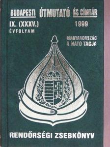 Rendőrségi zsebkönyv 1999 [antikvár]