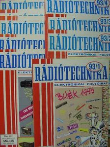 Rádiótechnika 1993. (nem teljes évfolyam) [antikvár]