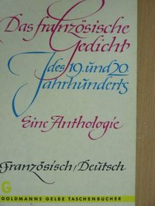 Arthur Rimbaud - Das französische Gedicht des 19. und 20. Jahrhunderts [antikvár]