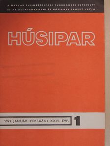 Andor E. - Húsipar 1977. január-február [antikvár]