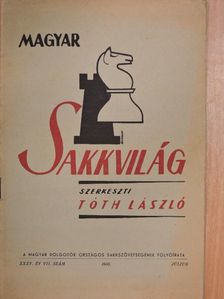 Dr. Gecsei István - Magyar Sakkvilág 1950. július [antikvár]