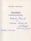 Zelnik József, Kiss Tibor - Testamen (Dedikált) [antikvár]