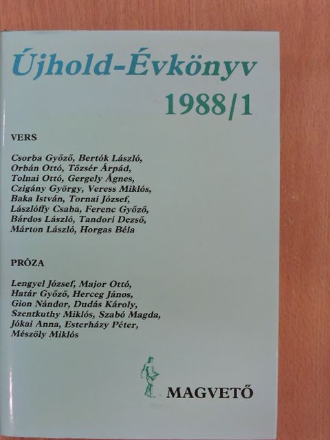 Baka István - Újhold-Évkönyv 1988/1 [antikvár]