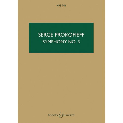 PROKOFIEFF, SERGE - SYMPHONY NO.3 OP.44 POCKET SCORE