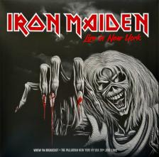 Iron Maiden - LIVE IN NEW YORK LP IRON MAIDEN - YELLOW VINYL