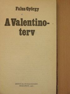 Falus György - A Valentino-terv [antikvár]