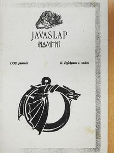 Barna Gábor - Javaslap 1999. január [antikvár]