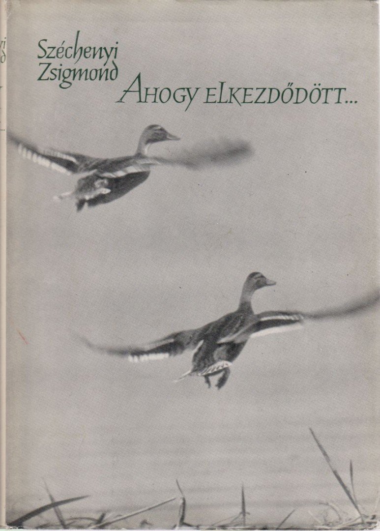 SZÉCHENYI ZSIGMOND - Ahogy elkezdődött... [antikvár]