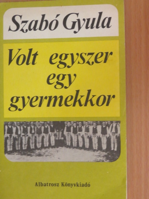Szabó Gyula - Volt egyszer egy gyermekkor [antikvár]