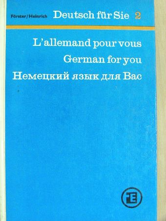 Gertraud Heinrich - Deutsch für Sie 2 [antikvár]