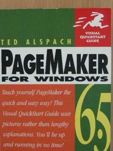 Ted Alspach - PageMaker for Windows 6.5 [antikvár]