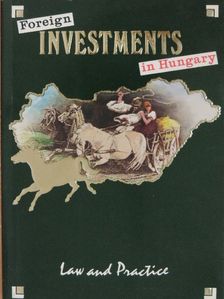 Dr. János Kálmán - Foreign Investments in Hungary [antikvár]
