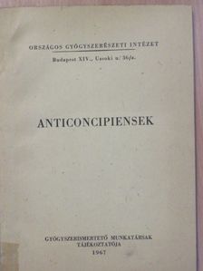 Dr. Seregély György - Anticoncipiensek [antikvár]