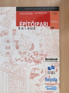 Építőipari kalauz 2000 [antikvár]