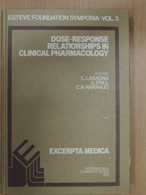 D. Lalka - Dose-response relationships in clinical pharmacology [antikvár]
