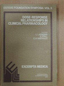 D. Lalka - Dose-response relationships in clinical pharmacology [antikvár]