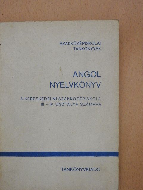 Dr. Guoth Jánosné - Angol nyelvkönyv [antikvár]