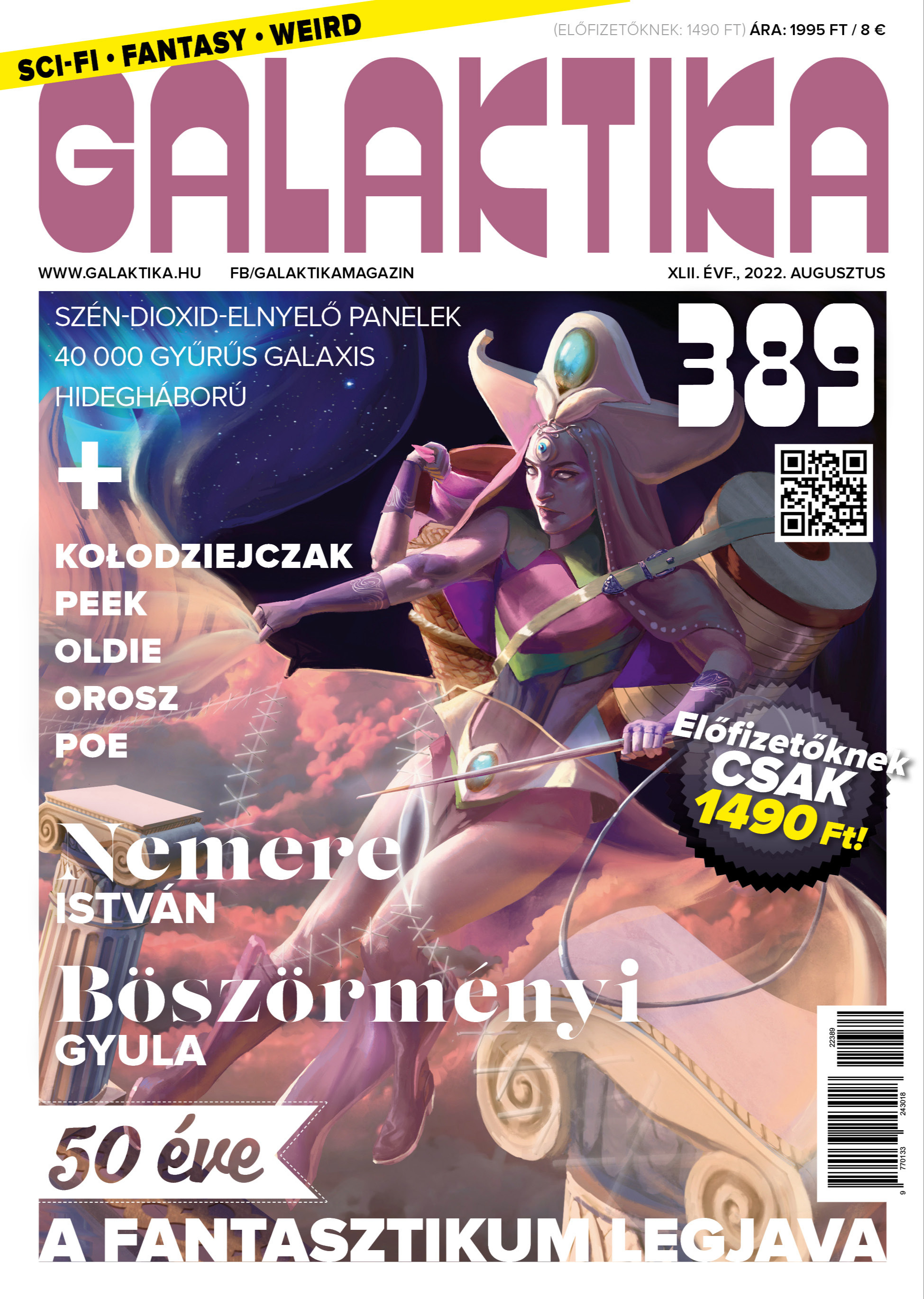 Katalin (főszerk.) Mund - Galaktika 389 [eKönyv: pdf]