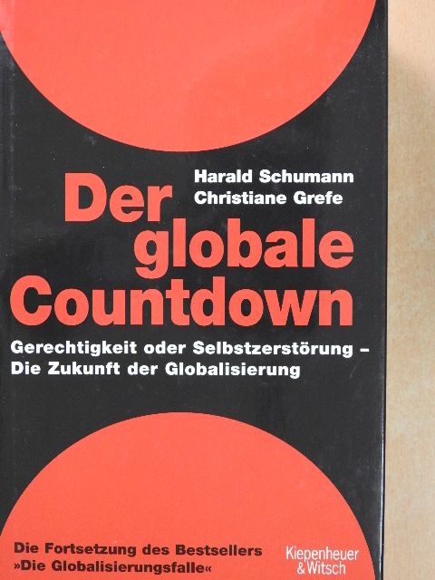 Christiane Grefe - Der globale Countdown [antikvár]