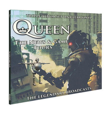 Queen - THE NEWS & GAME TOURS 3LP QUEEN - CLEAR VINYL