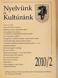 Papp László - Nyelvünk és Kultúránk 2010/2. [antikvár]
