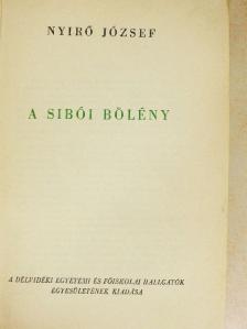 Nyirő József - A sibói bölény I-II. [antikvár]