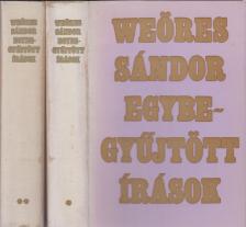 WEÖRES SÁNDOR - Egybegyűjtött írások I-II. [antikvár]