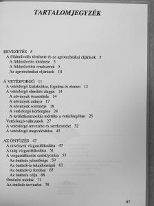 Szabó István - Vetésforgó és öntözés [antikvár]