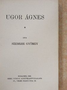 Szemere György - Ugor Ágnes [antikvár]