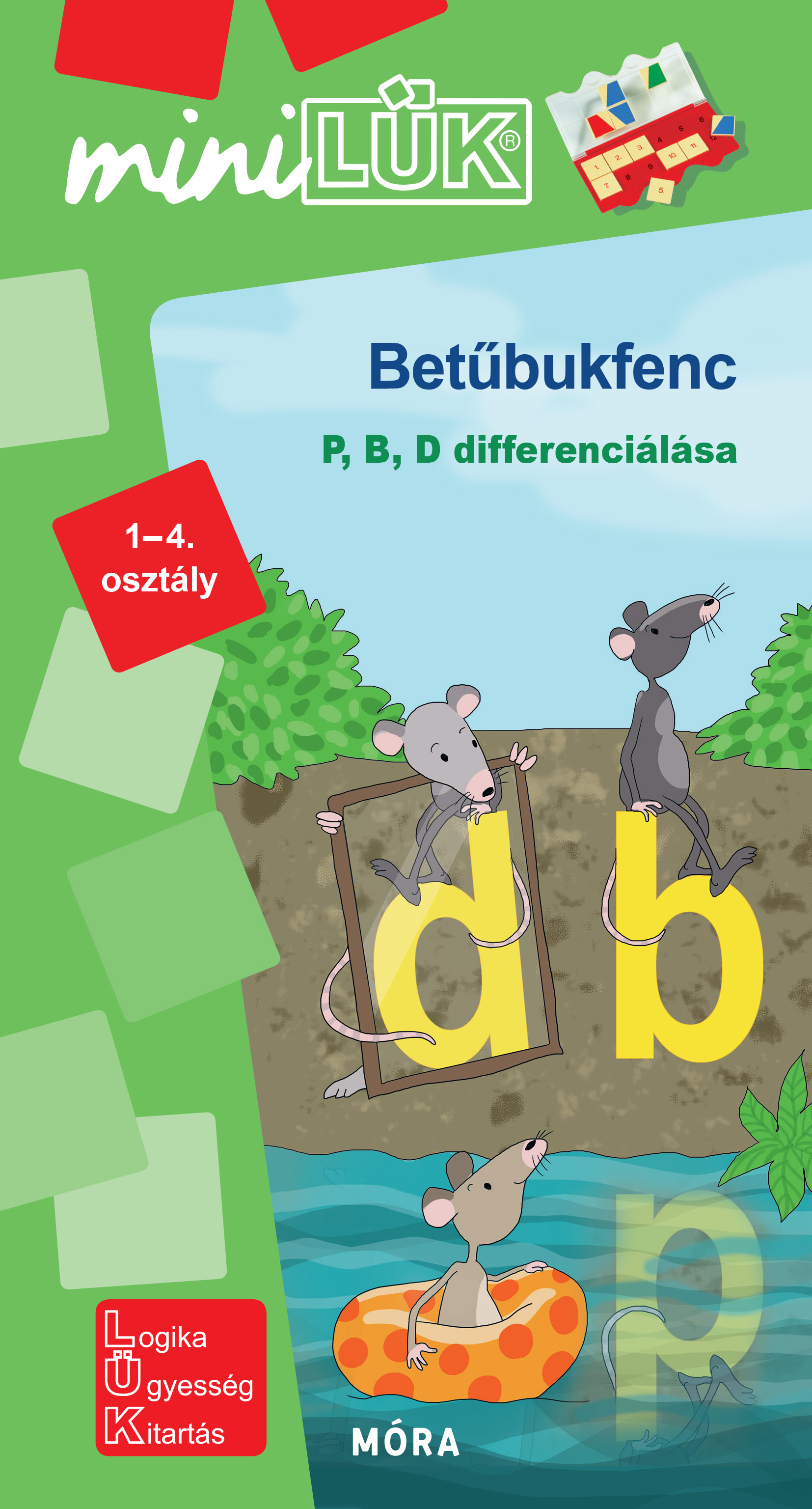 Betűbukfenc -  P, B, D differenciálása - 1-4. osztály - MiniLÜK