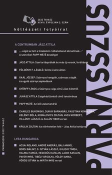 Parnasszus költészeti folyóirat 2022/2