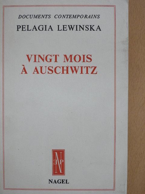 Paul Eluard - Vingt Mois á Auschwitz [antikvár]