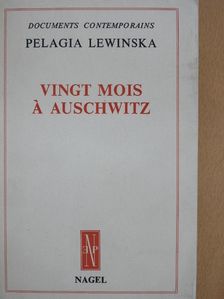 Paul Eluard - Vingt Mois á Auschwitz [antikvár]