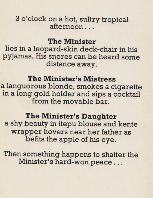 Obi B. Egbuna - The Minister's daughter [antikvár]