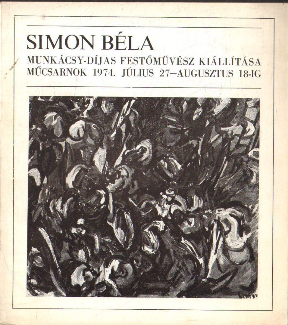HÁRS ÉVA - Simon Béla Munkácsy-díjas festőművész kiállítása [antikvár]