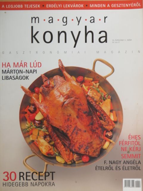 Magyar Konyha 2011. november [antikvár]