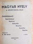 Magyar nyelv a középiskolában [antikvár]