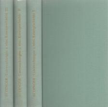 Büdinger, Max - Untersuchungen zur römischen Kaisergeschichte I-III. (reprint) [antikvár]
