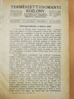 Bogdánfy Ödön - Természettudományi Közlöny 1917. január-december/Pótfüzetek a Természettudományi Közlönyhöz 1917. (nem teljes évfolyam) [antikvár]