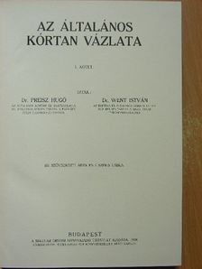 Dr. Sántha Kálmán - Az általános kórtan vázlata I. (töredék) [antikvár]
