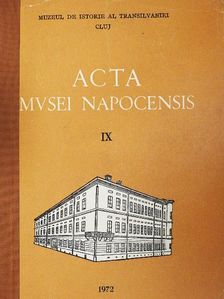 M. Rusu - Acta Musei Napocensis IX [antikvár]