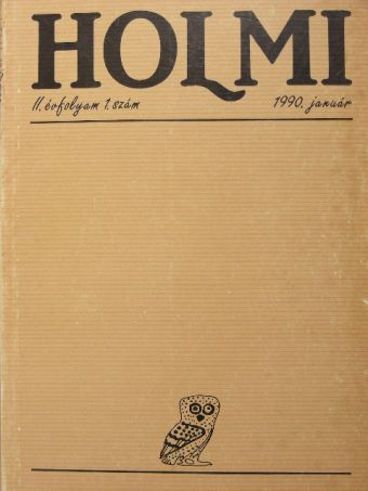 Babarczy László - Holmi 1990. január [antikvár]