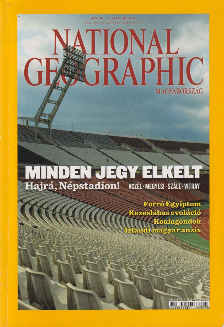 Lipták Tímea (főszerk.) - National Geographic Magyarország 2012. május [antikvár]