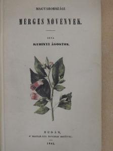 Kubinyi Ágoston - Magyarországi mérges növények [antikvár]