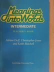 Adrian Doff - Meanings into Words - Intermediate - Teacher's Book [antikvár]