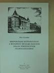 Pőcz Erzsébet - Kronológiai előtanulmány a Budapesti Műszaki Egyetem 1956-os történetének feldolgozásához  [antikvár]