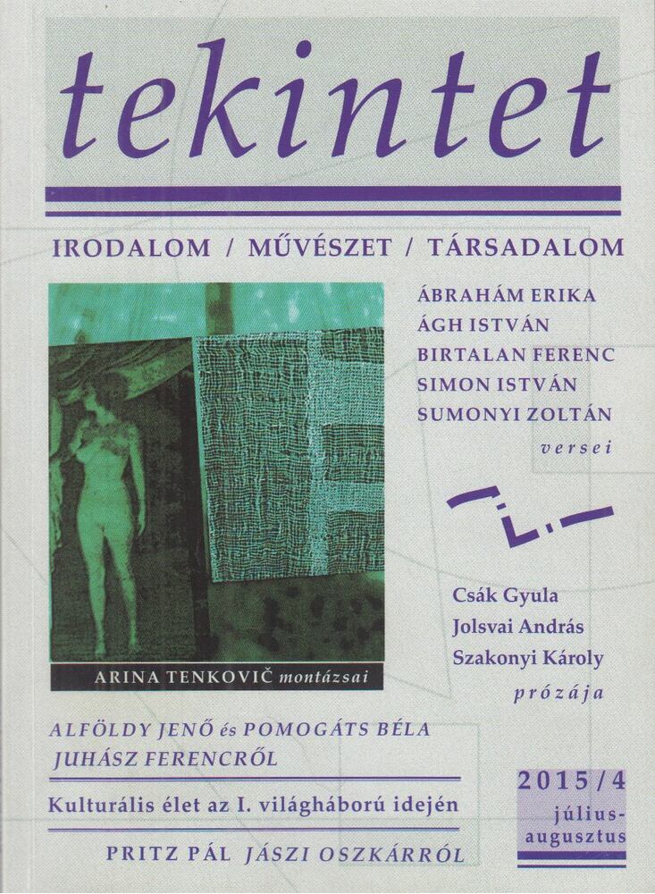 Farkas László - Tekintet 2015/4. július-augusztus [antikvár]